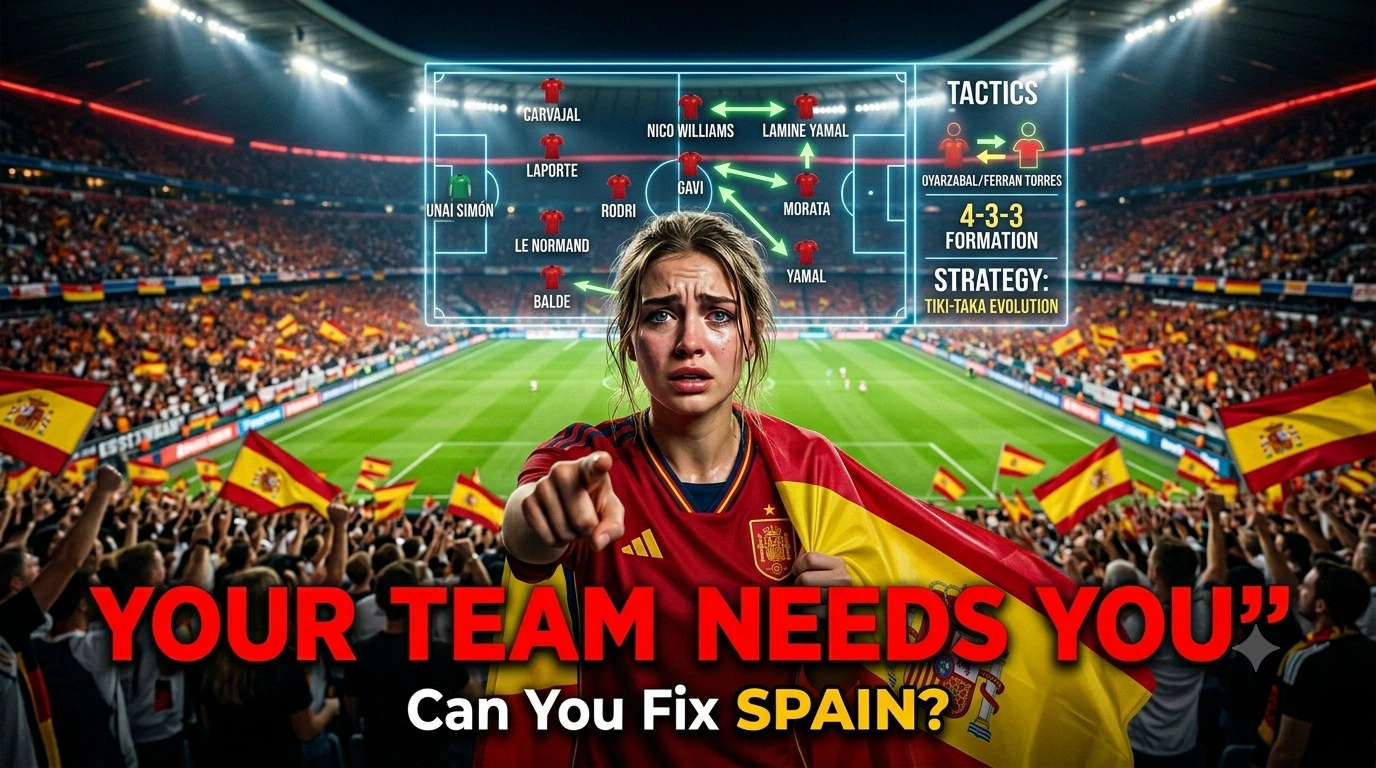 Build Spain 11 For The FIFA World Cup 2026