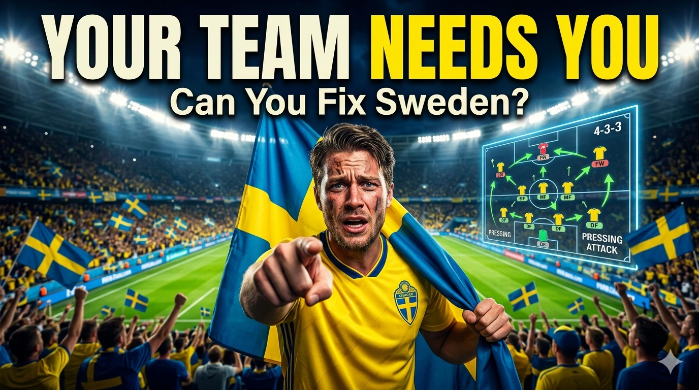 Build Sweden 11 For FIFA World Cup 26