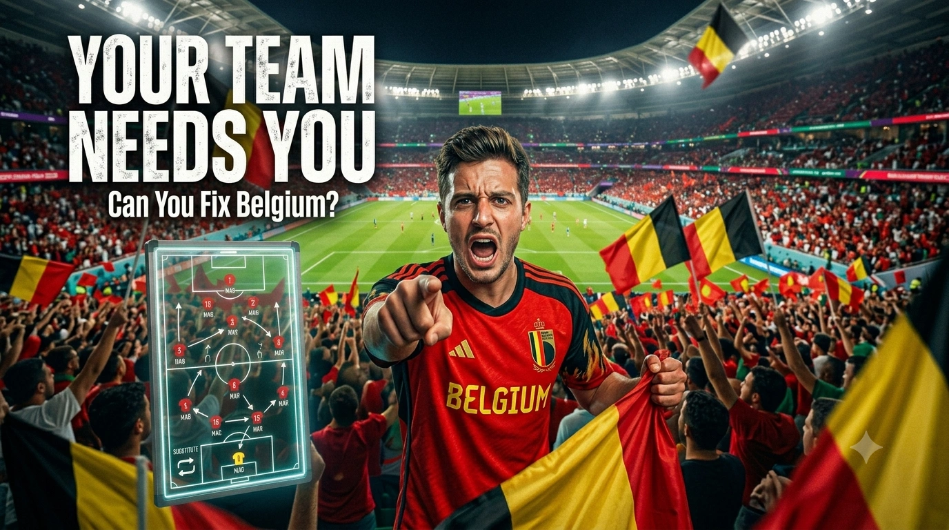Build Belgium 11 For FIFA World Cup 2026