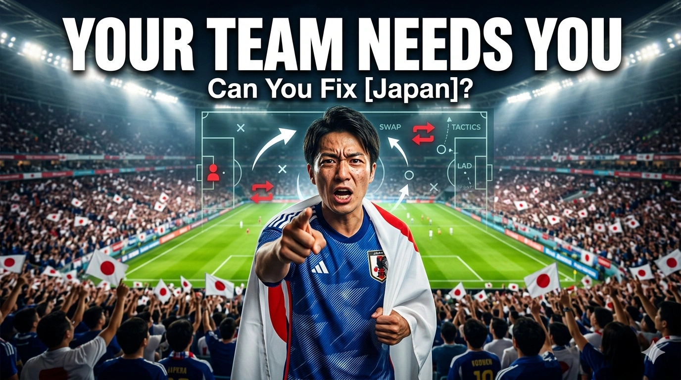 Build Japan Playing 11 For FIFA World Cup 2026