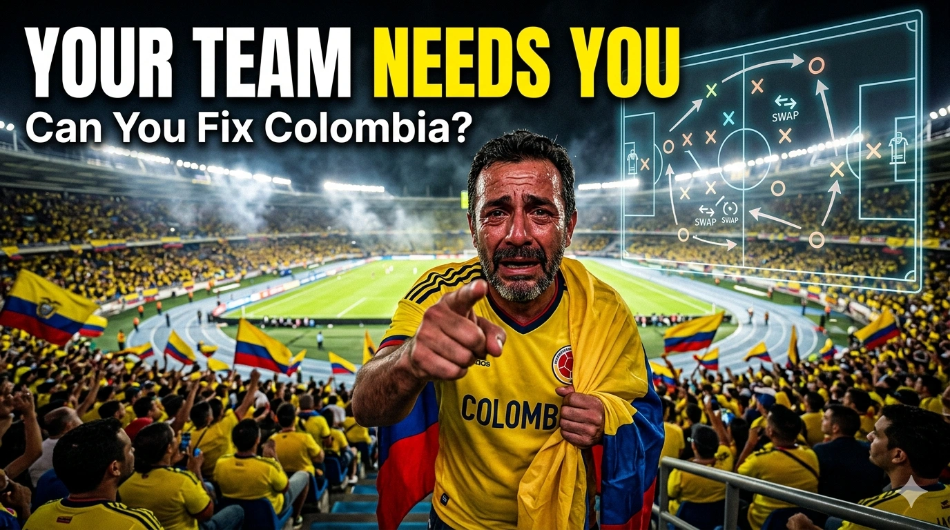 Build Colombia Playing 11 For FIFA World Cup 26