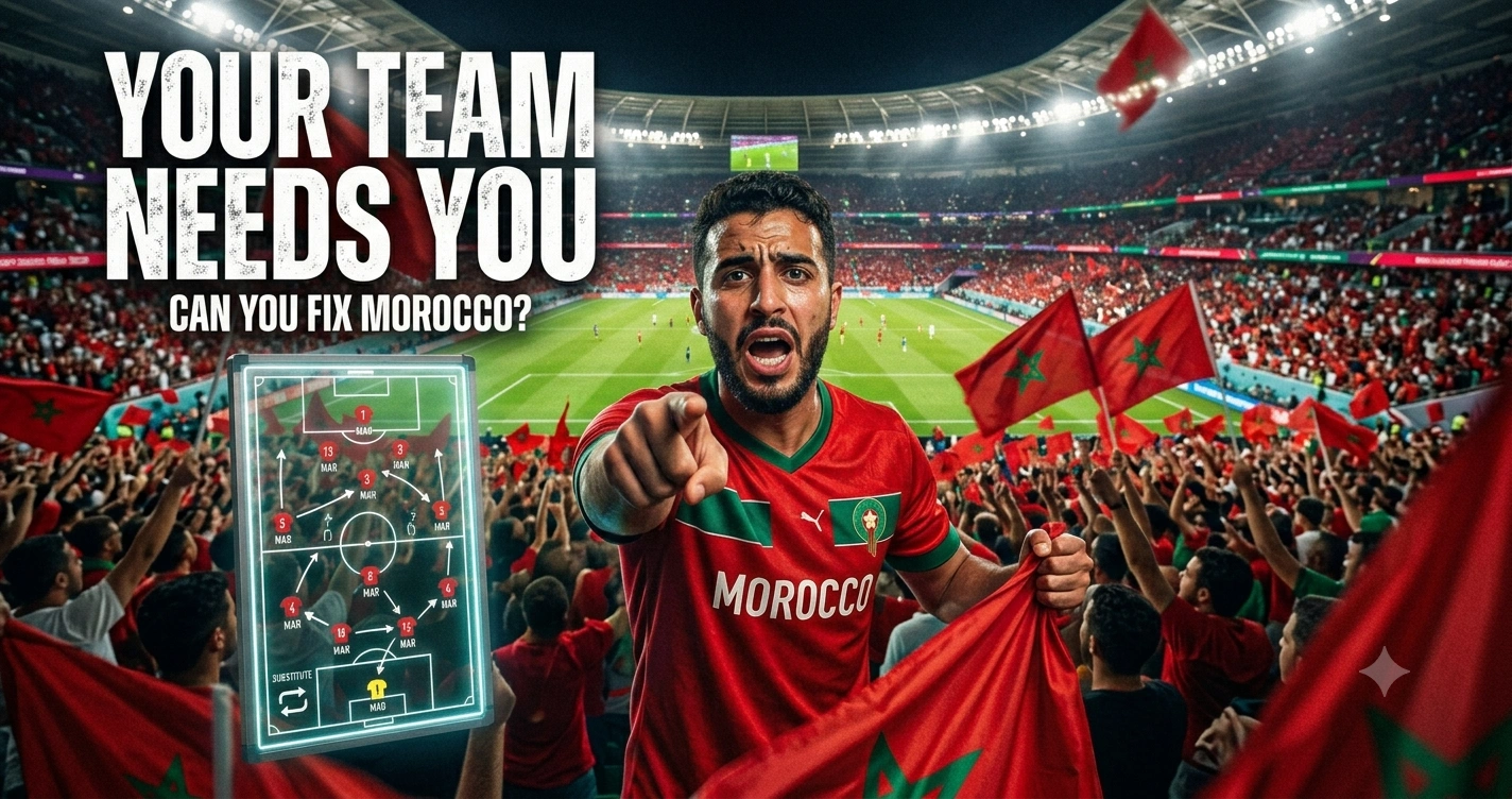 Build Morocco 11 For FIFA World Cup 2026