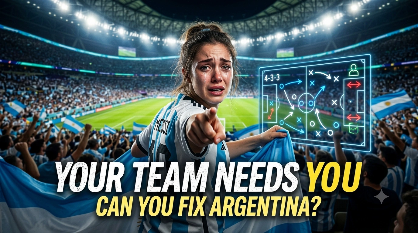 Build Argentina 11 For FIFA World Cup 2026