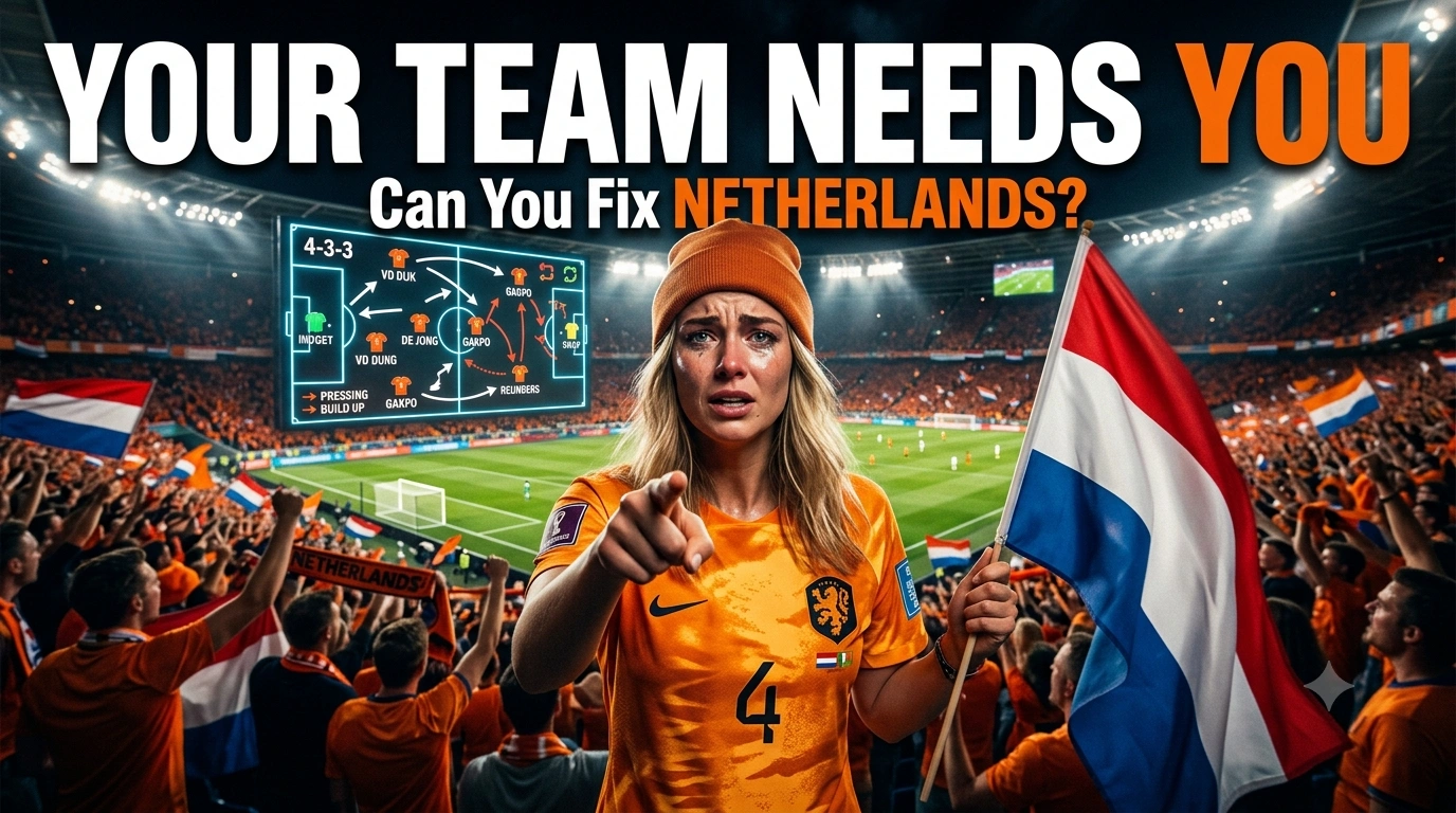 Build Netherlands 11 For FIFA World Cup 2026